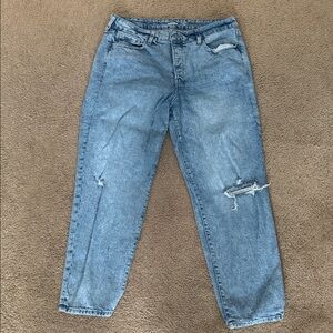 Women’s Old Navy button fly OG straight high rise jeans size 14